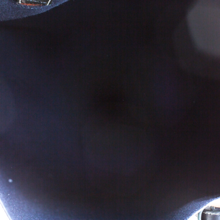 Pre Owned Celine Tri Color Leather Twisted Cabas Tote