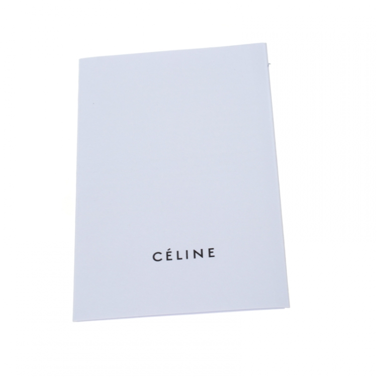 مملوكة مسبقًا Celine Blue Leather Micro Luggage Tote