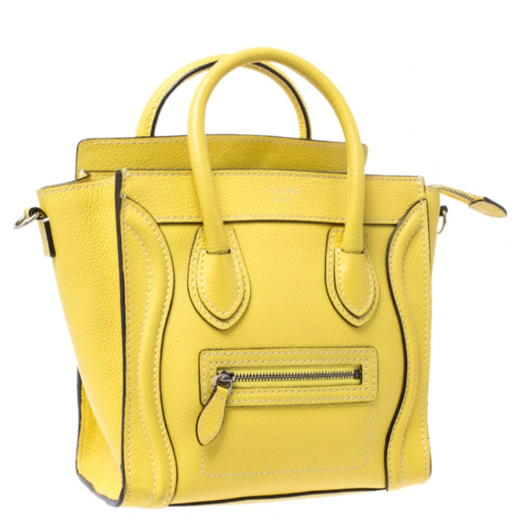 celine nano yellow