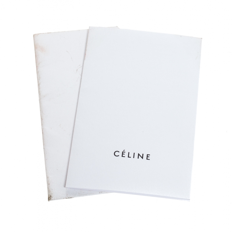 مملوكة مسبقًا Celine Tri Color Leather and Suede Medium Trapeze Bag