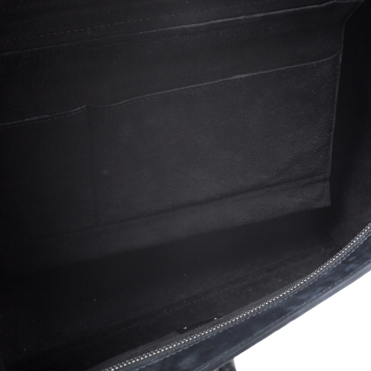 مملوكة مسبقًا Celine Tricolor Leather Medium Trapeze Bag