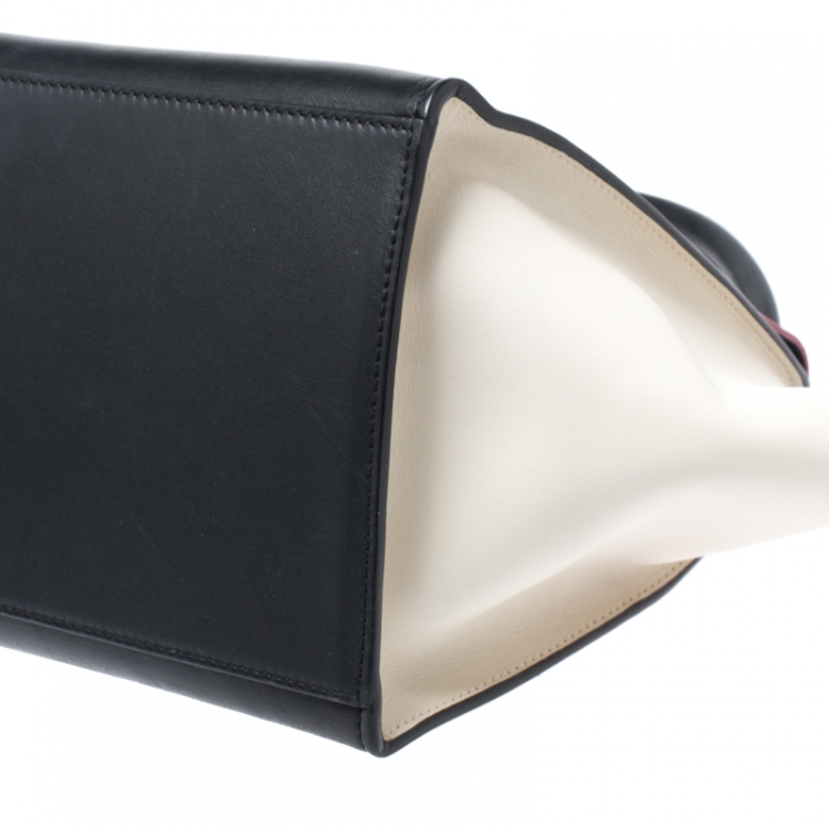 مملوكة مسبقًا Celine Tricolor Leather Medium Trapeze Bag