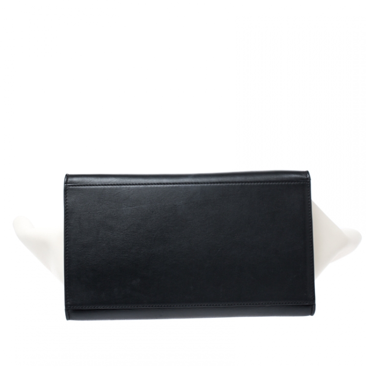 مملوكة مسبقًا Celine Tricolor Leather Medium Trapeze Bag