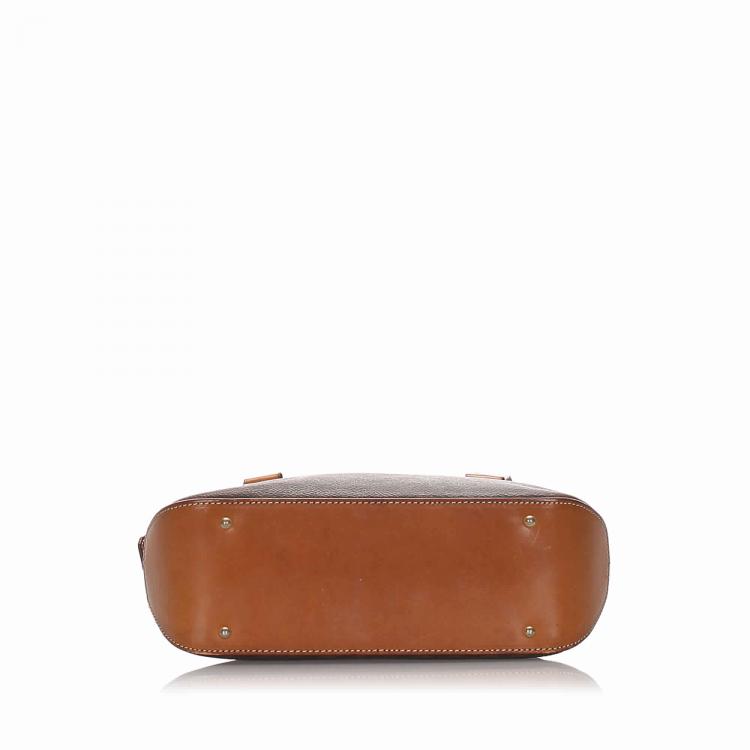 Pre Owned Celine Brown Macadam PVC Satchel