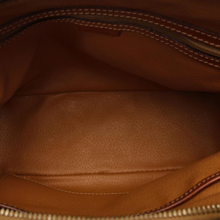 Pre Owned Celine Brown Macadam PVC Satchel