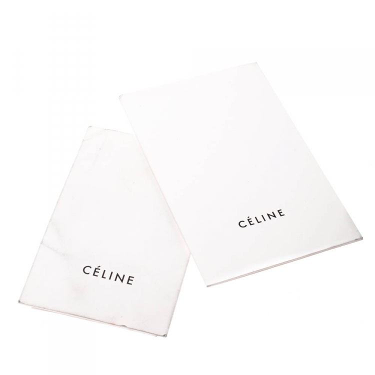 Pre Owned Celine Black Leather Large Phantom Luggage Tote