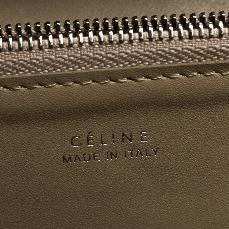 Pre Owned Celine Pink Leather Multifunction Flap Continental Wallet