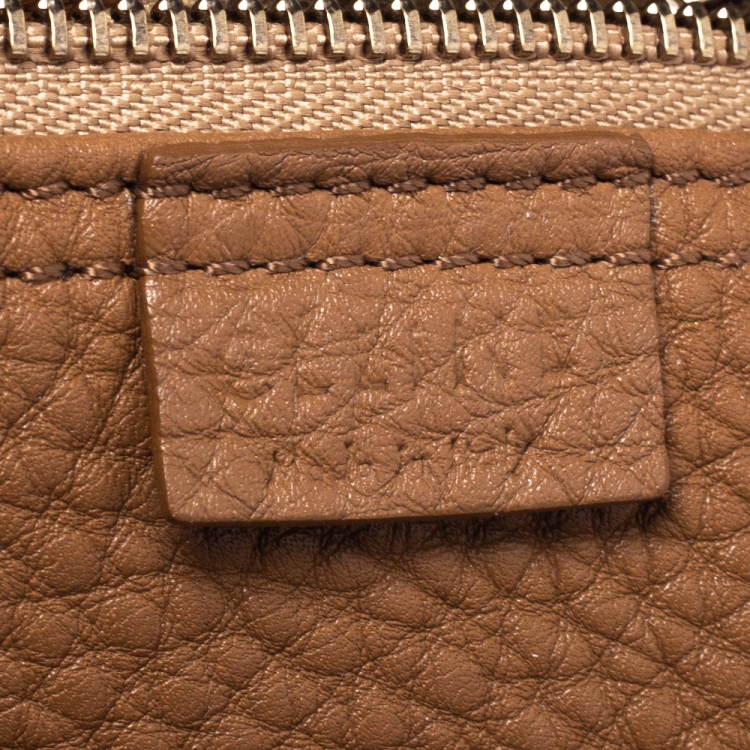 مملوكة مسبقًا Celine Tan Leather Micro Luggage Tote
