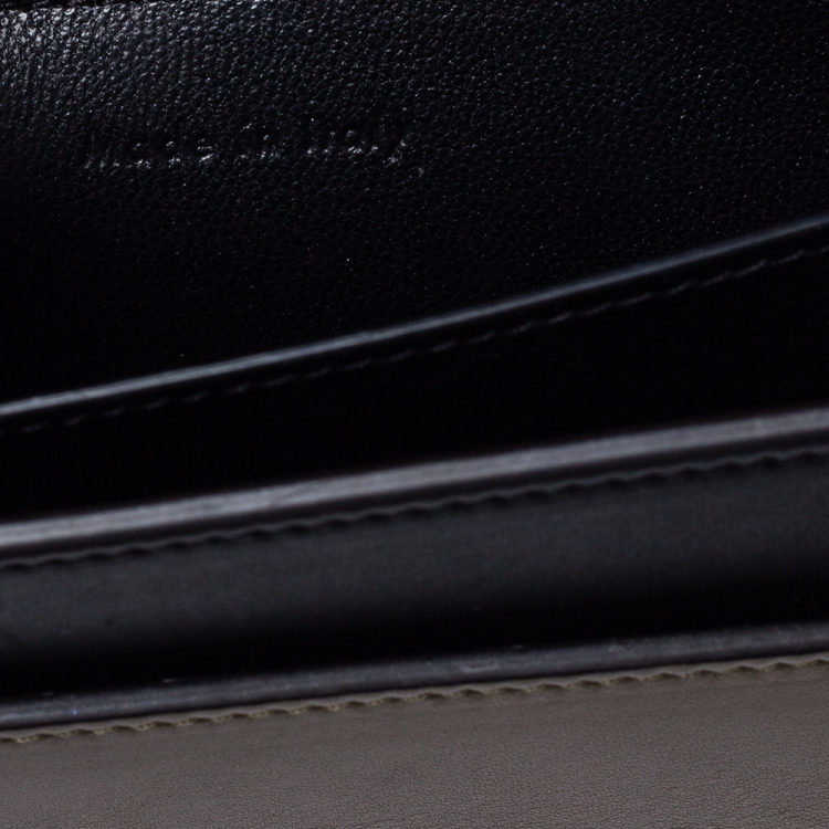 Pre Owned Celine Multicolor Leather Pocket Envelope Shoulder Bag