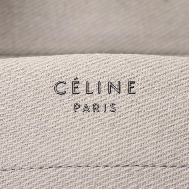 مملوكة مسبقًا Celine Grey Canvas Luggage Phantom Tote Bag