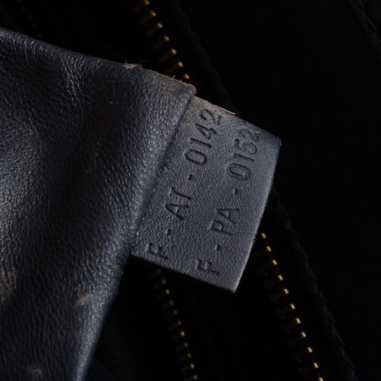 Pre Owned Celine Suede Tricolor Mini Luggage Bag 