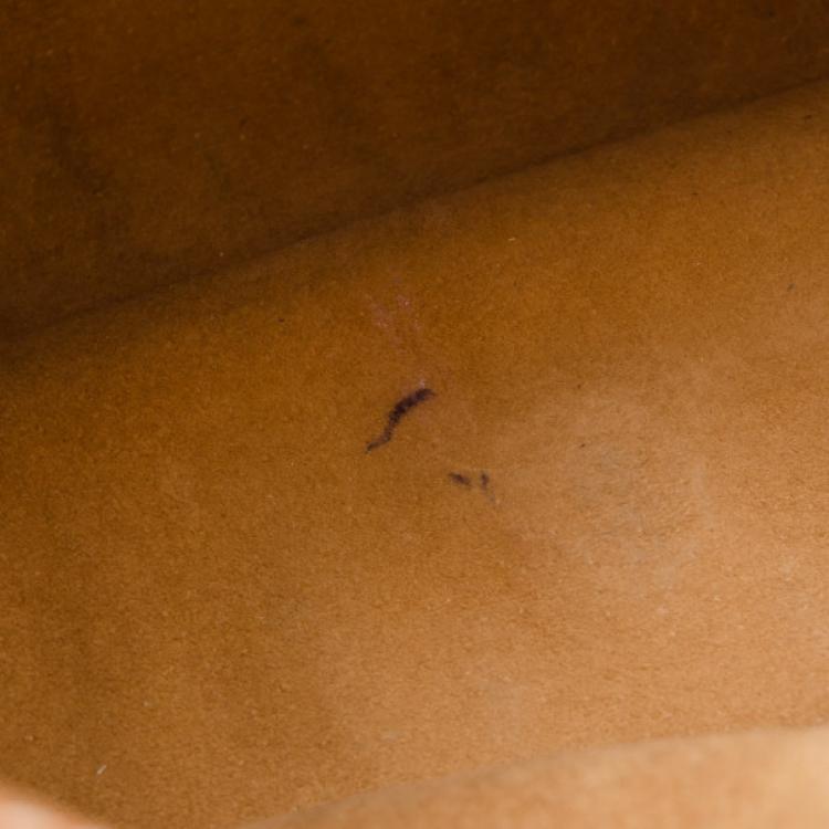 Pre Owned Celine Tan Leather Shoulder Bag