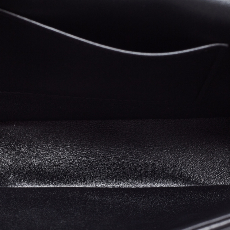 Pre Owned Celine Black Quilted Matelasse Leather Chain Shoulder Bag