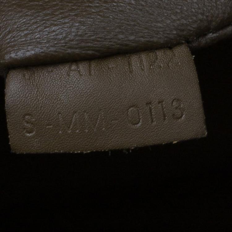 Pre Owned Celine Tricolor Leather Mini Luggage Tote