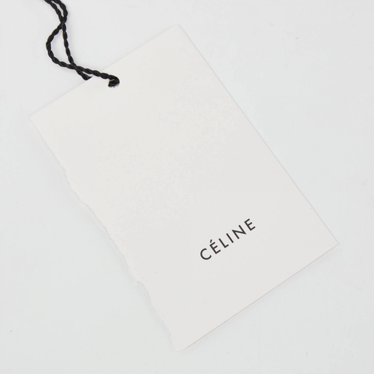 Pre Owned Celine Red Leather Zip Around Wallet 