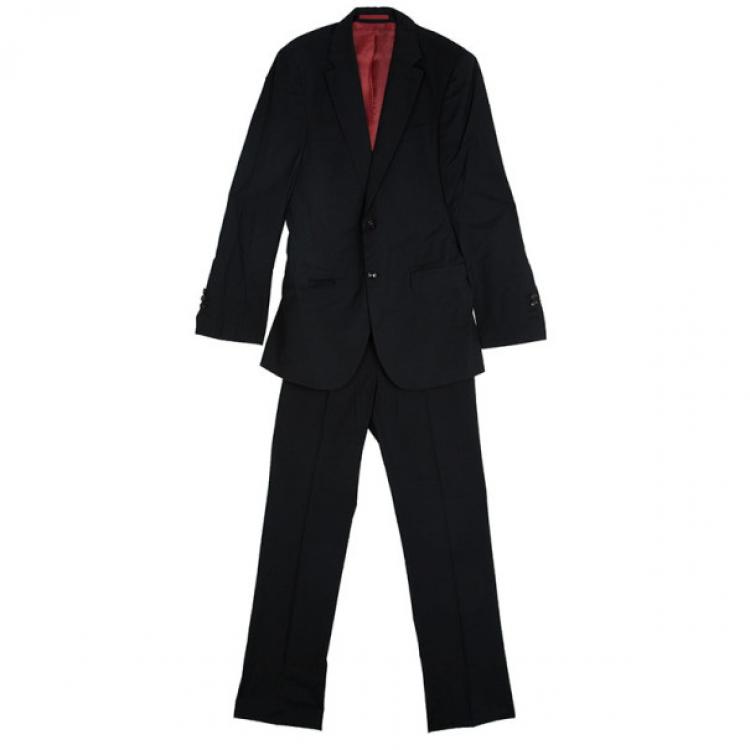 Pre Owned CH Carolina Herrera Single Breasted Men's Suit EU46