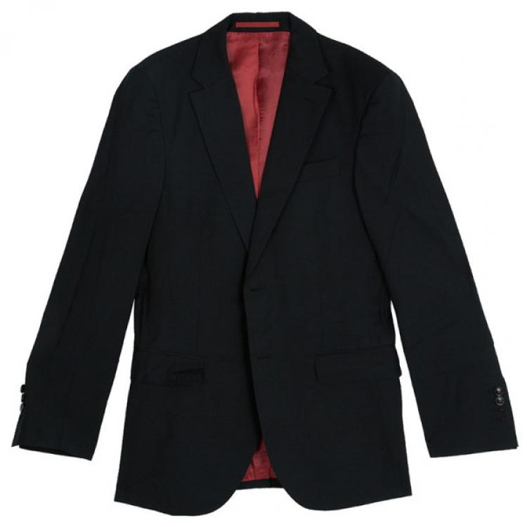 Pre Owned CH Carolina Herrera Single Breasted Men's Suit EU46