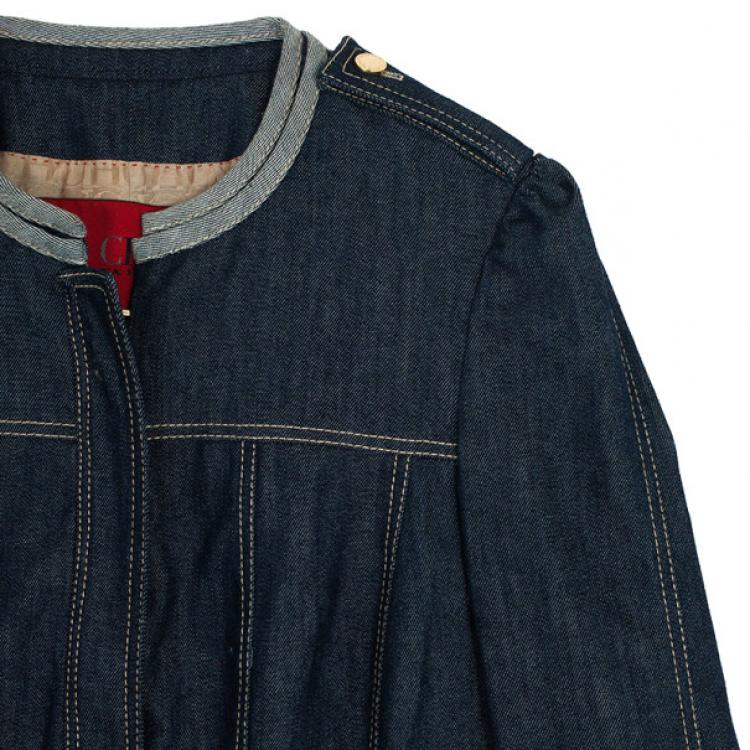 Pre Owned CH Carolina Herrera Denim Jacket S