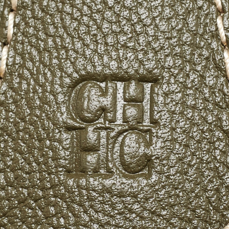 Pre Owned CH Carolina Herrera Multicolor Monogram Coated Canvas and Leather Matryoshka Padlock Tote