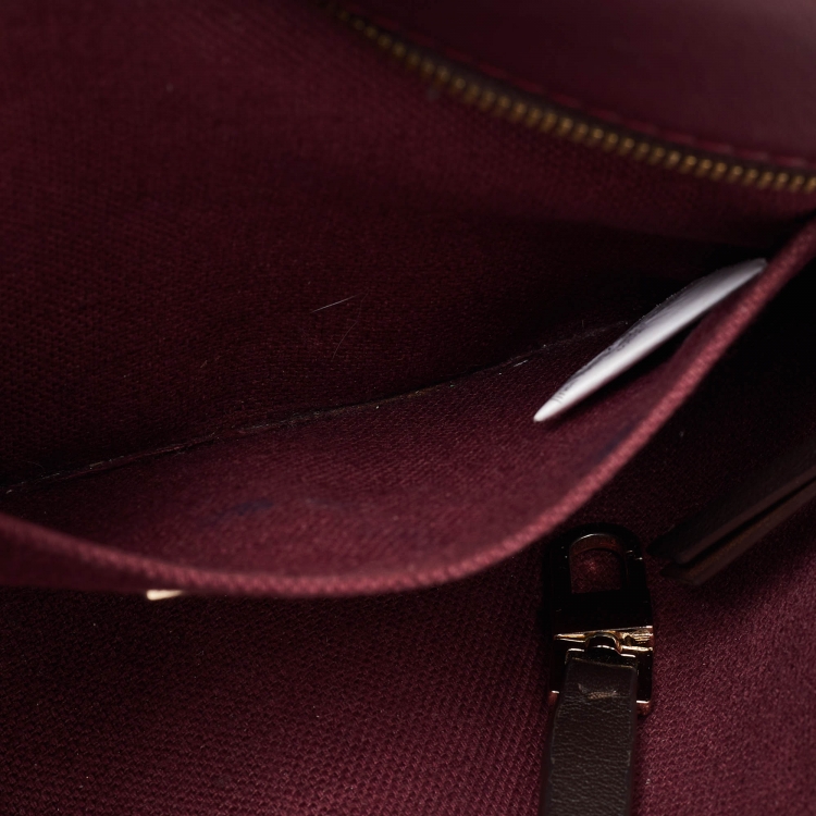 Pre Owned CH Carolina Herrera Tricolor Monogram Coated Canvas and Leather Inro Crossbody Bag
