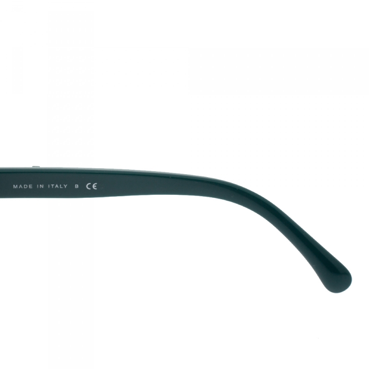 Pre Owned Chanel Dark Green Gradient 5315-A Wayfarer Sunglasses
