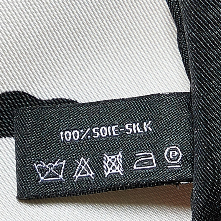 Pre Owned Chanel Multicolor Bags Print Silk Square Scarf