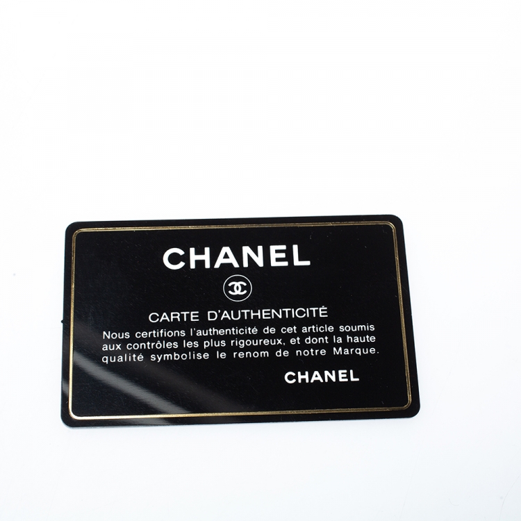 Pre Owned Chanel Black Quilted Leather Zip Around Coin Purse