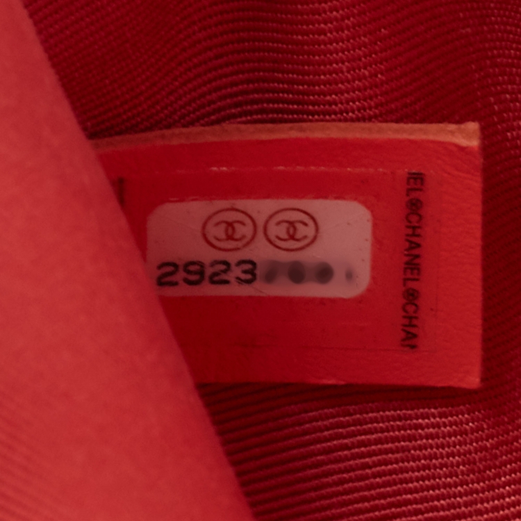 Pre Owned Chanel Mulicolor Quilted Leather CC Double Zip Waist Bag