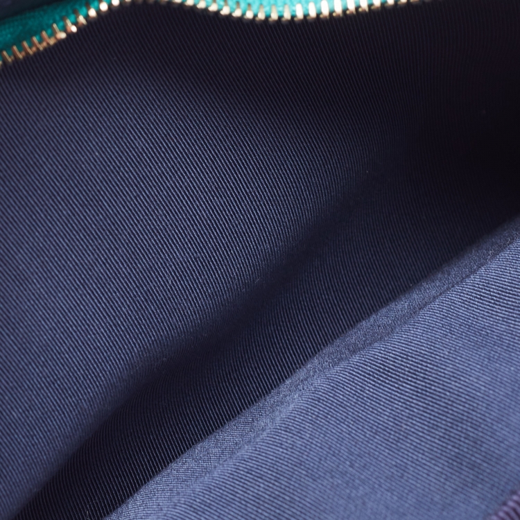 Pre Owned Chanel Mulicolor Quilted Leather CC Double Zip Waist Bag