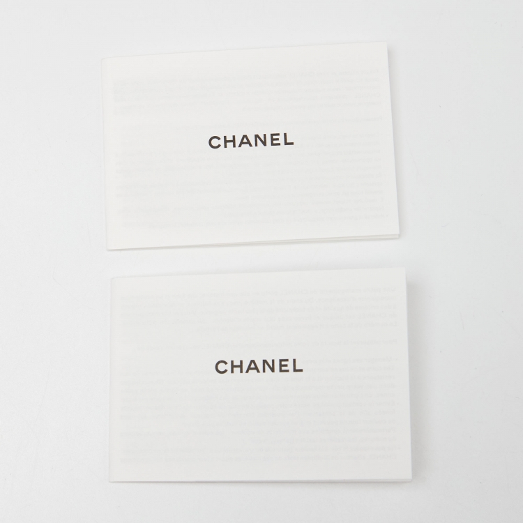 Pre Owned Chanel Pink Quilted Caviar Leather CC Classic Flap Wallet on Chain