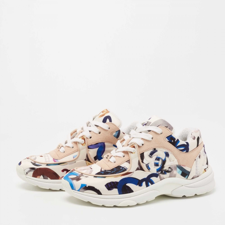 Chanel best sale satin sneakers