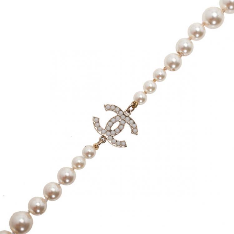 Chanel Timeless Classic Pearl Necklace