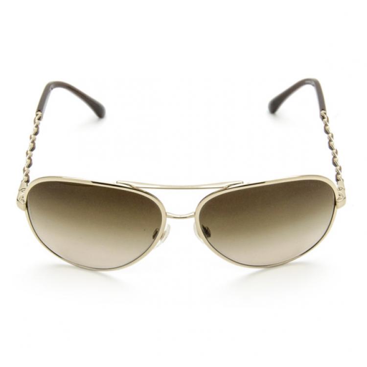 Chanel Unisex Pilot Sunglasses