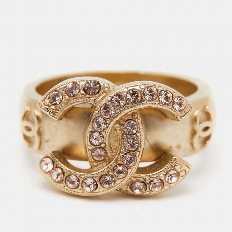 Chanel Yellow Gold Coco Crush Ring - For Sale on 1stDibs