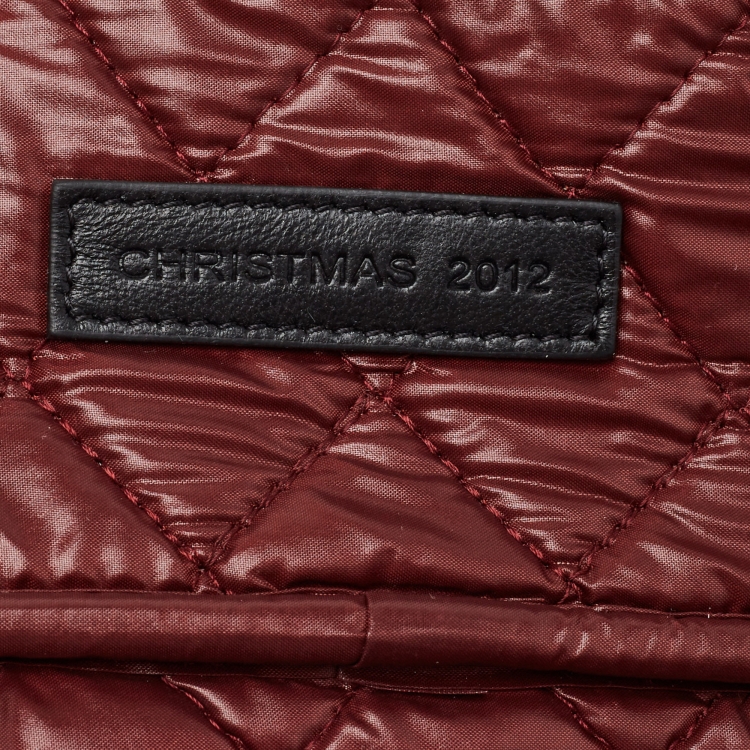 Pre Owned Chanel Black Quilted Nylon Laptop Sleeve