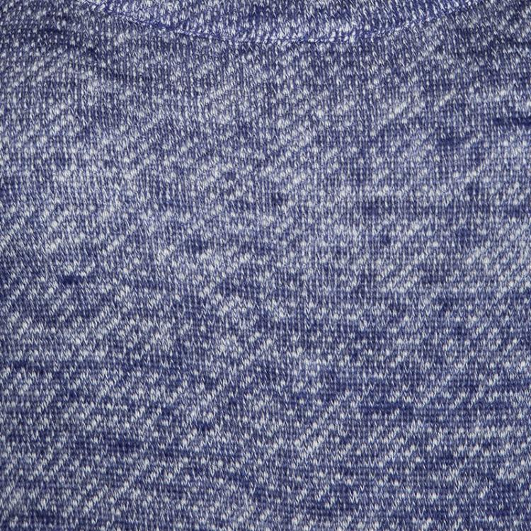 Pre Owned Chanel Multicolor Knit Tweed Sleeveless Romper S