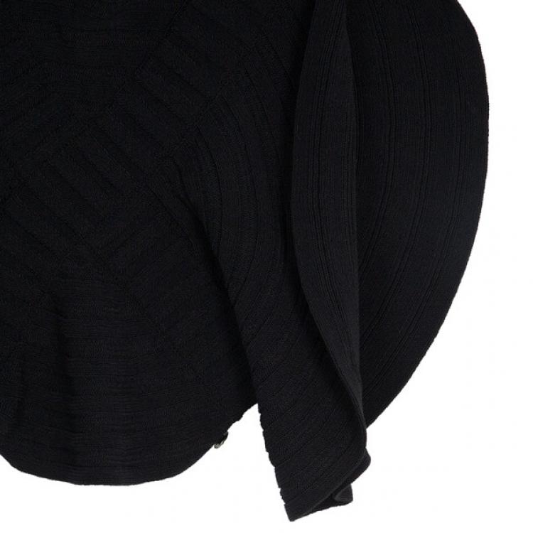Pre Owned Chanel Circular Knit Top S