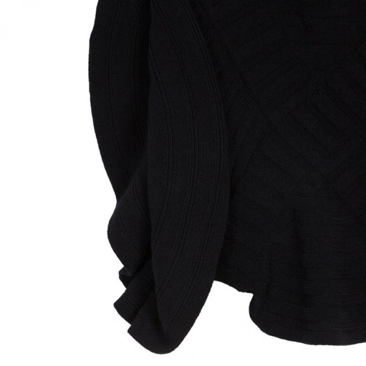 Pre Owned Chanel Circular Knit Top S