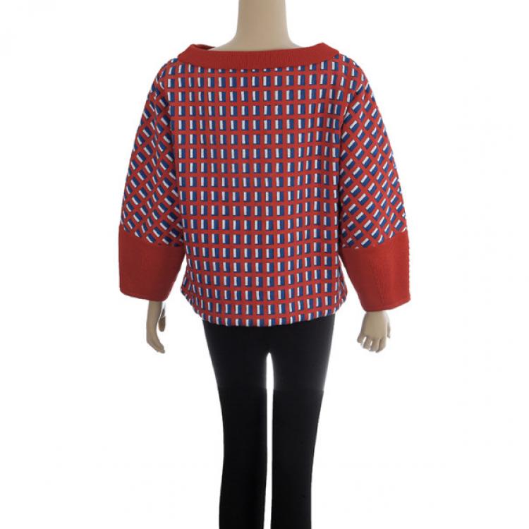 Pre Owned Chanel SS 2013 Printed Top L