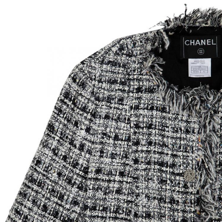 Pre Owned Chanel Tweed Skirt Suit L
