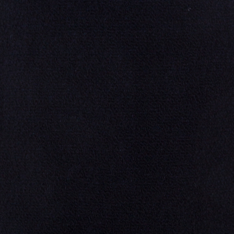 Pre Owned Chanel Boutique Vintage Navy Blue Boucle Wool Skirt Suit L 