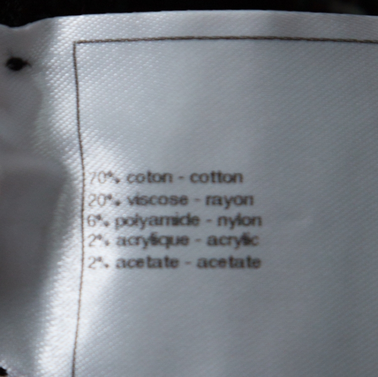 Pre Owned Chanel Black & Pink Tweed Neck Chain Detail Jacket L