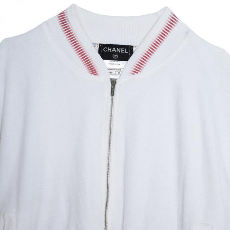 Pre Owned Chanel Short Sleeve Jacket M