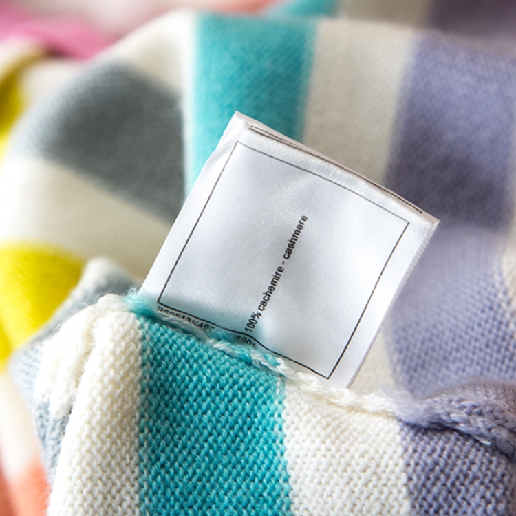 Pre Owned Chanel Multicolor Striped Cashmere Knit Hooded Sweatshirt S