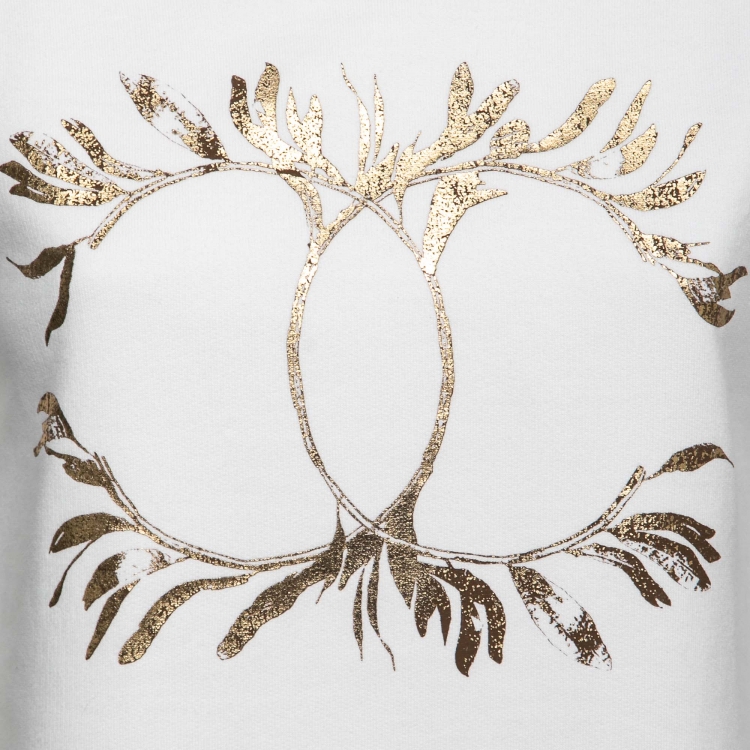 مملوكة مسبقًا Chanel White Cotton Logo Printed Short Sleeve T-Shirt XS