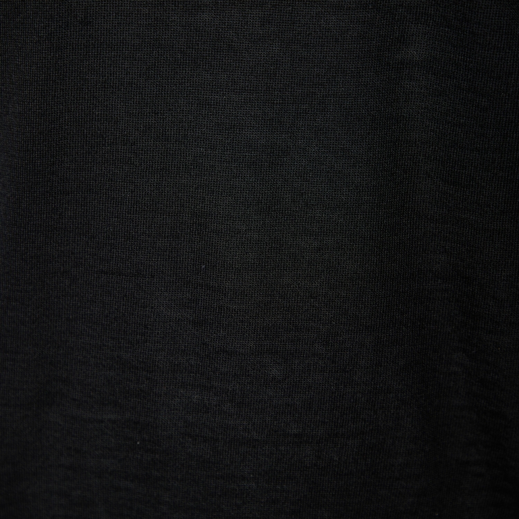 Pre Owned Chanel Black Logo Embellished Cashmere & Silk Round Neck Sweater M