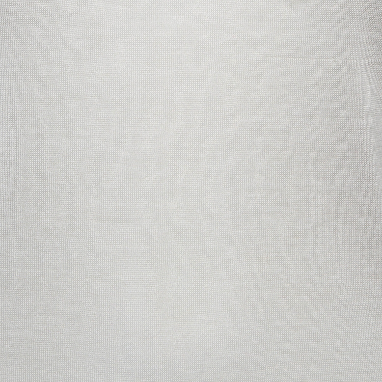 Pre Owned Chanel Cream Silk Blend Knit Tank Top L