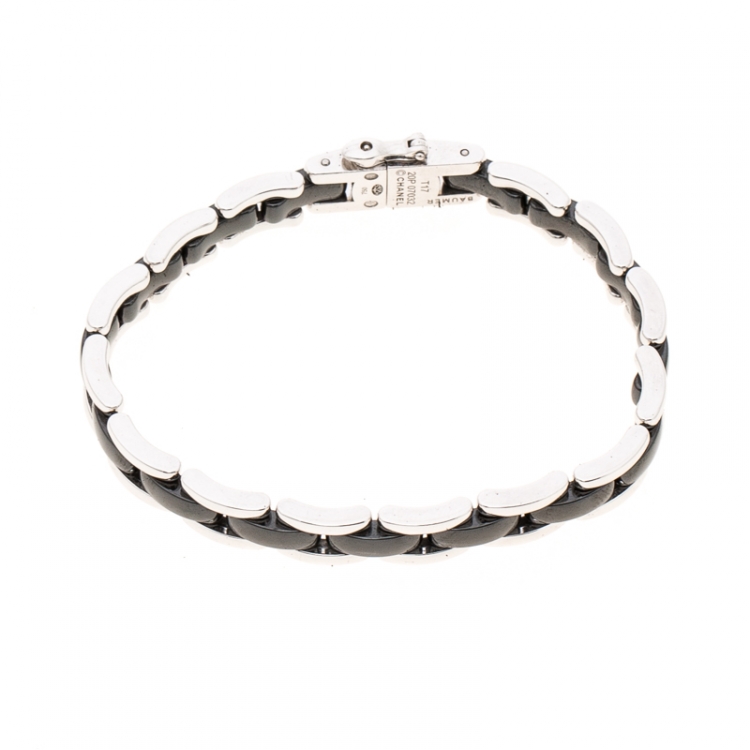 Chanel Ruban Bracelet 18K White Gold Full Diamond Bow Style J3882CJbrand  Jewelry  Watch