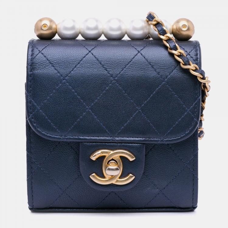 Chanel Mini Chic Pearls Crossbody Bag