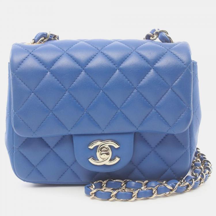 Chanel Mini Square Classic Lambskin Single Flap Bag